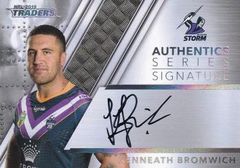 2019 TLA Traders - Authentics Series Signature #AS7 Kenneath Bromwich Front